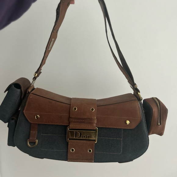 Dior Handbags - Vintage Dior Columbus bag in denim
